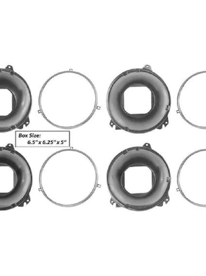 GLALH21A Front Light Headlight Housing Bucket & Rings